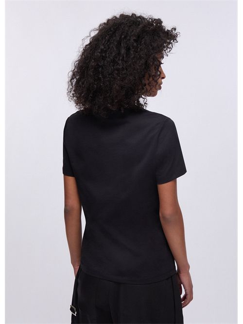 T-shirt con applicazioni LIU JO | WA6491JS923/P9354